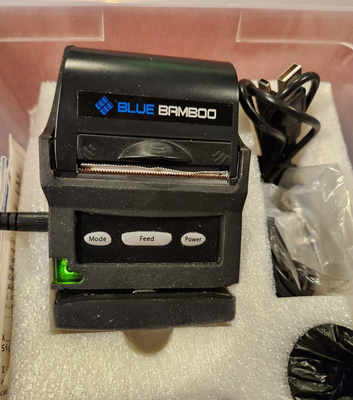 Blue Bamboo P25i-M Mobil Card Printer
