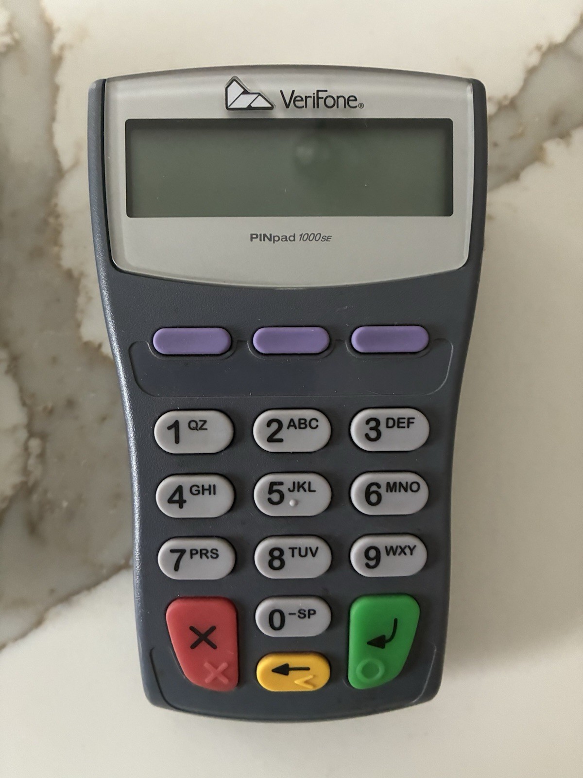 2 – Verifone 1000SE PIN PAD Payment Terminal Used W/ 1 USB Cord