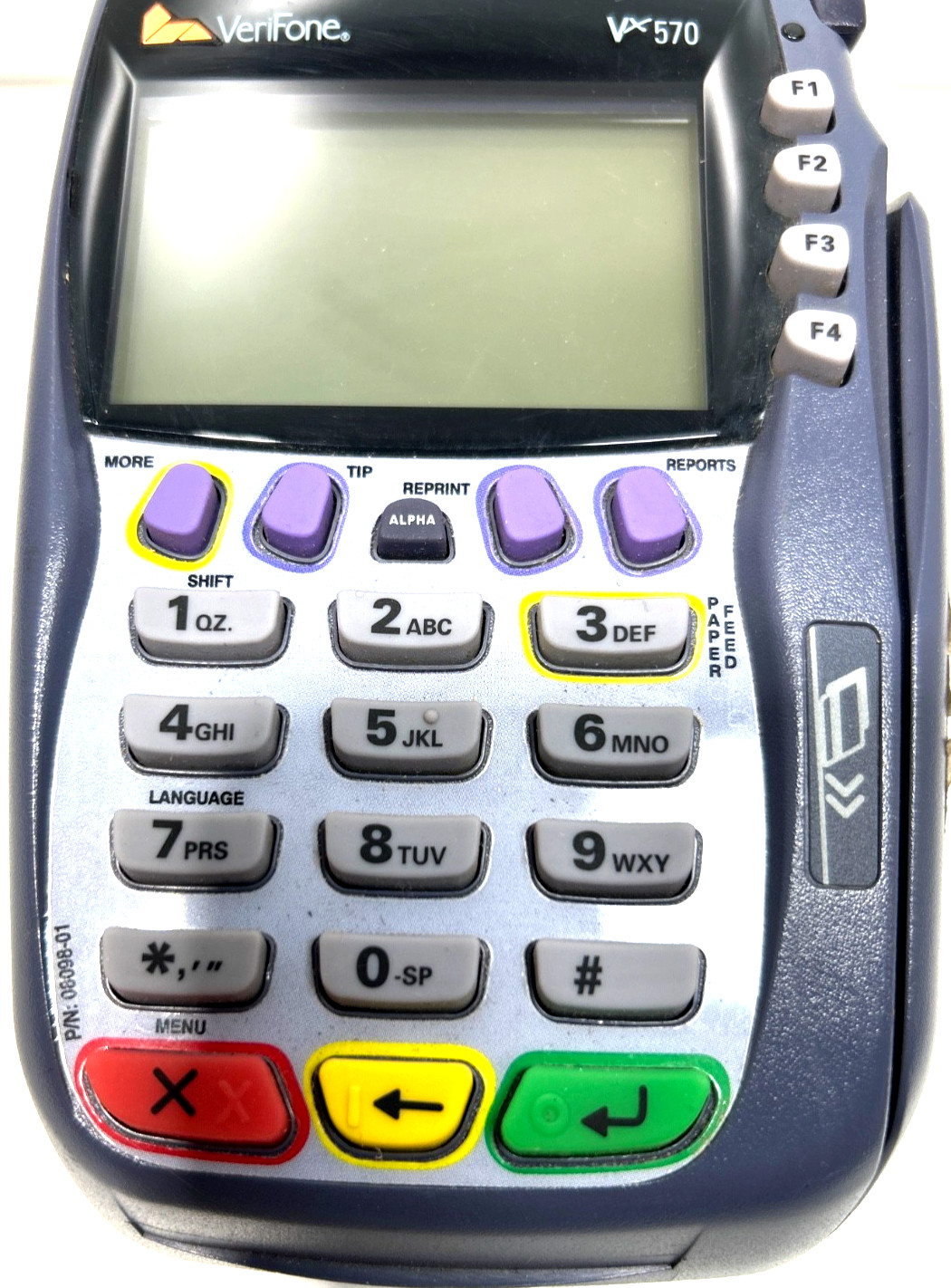 Verifone VX-570 OMNI 5700 Credit Card Machine (w/w/rack 4