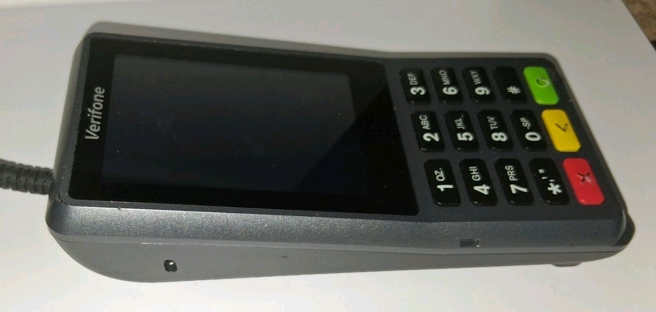 Verifone P400 Plus Credit Card Terminal M435-003-04-WWBɓ -5 SOLD AS IS