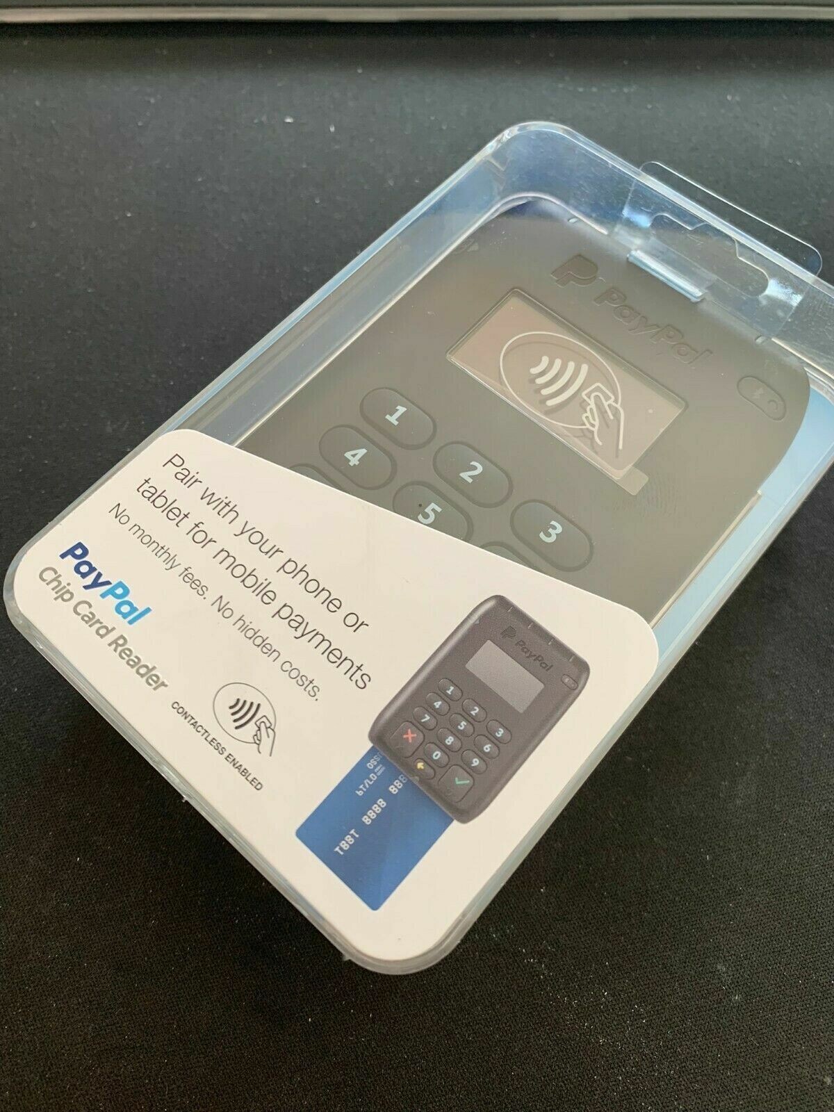 PayPal Zettle 2(M010-PROD10-V2) Chip Swipe Reader-PayPal Zettle 2, BLACK**