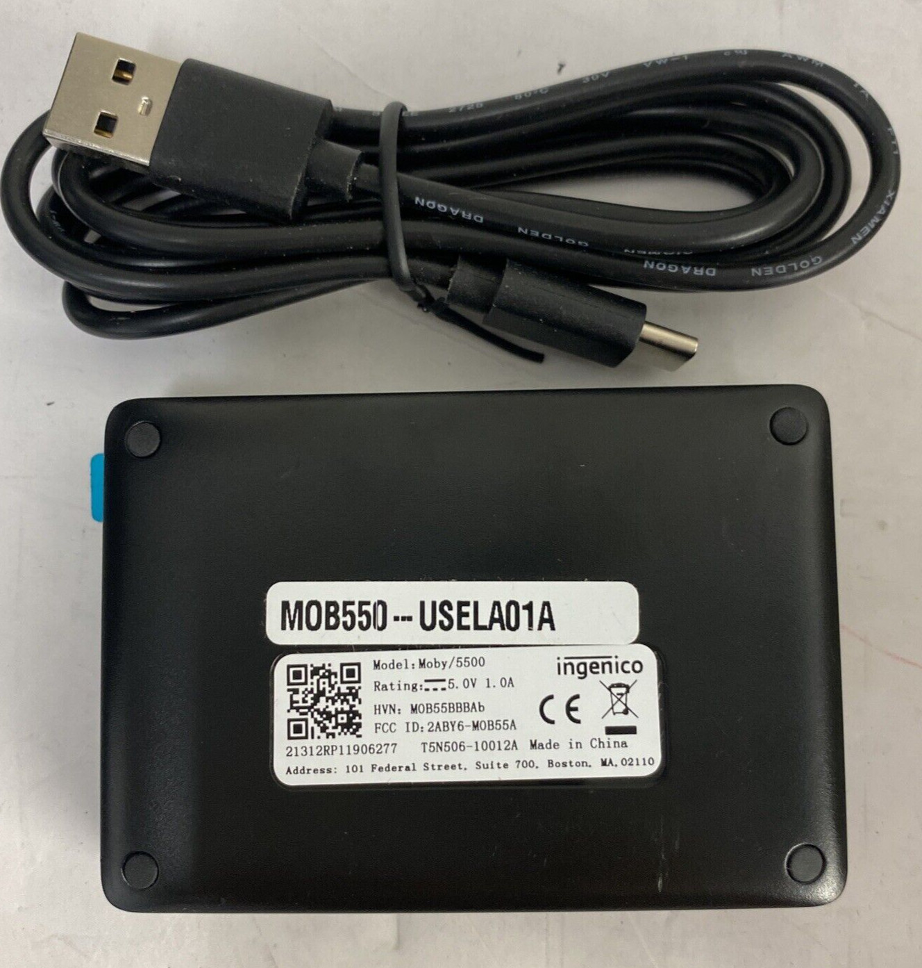 Ingenico Moby 5500 Mobile Card Reader all Card Types MOB55BBBAb