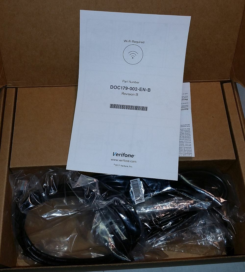 Verifone Carbon10 Pos System NEW IN OPEN BOX