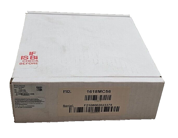New Equinox Luxe 6200M Wireless Mobile Payment Terminal Printer A10400-150E