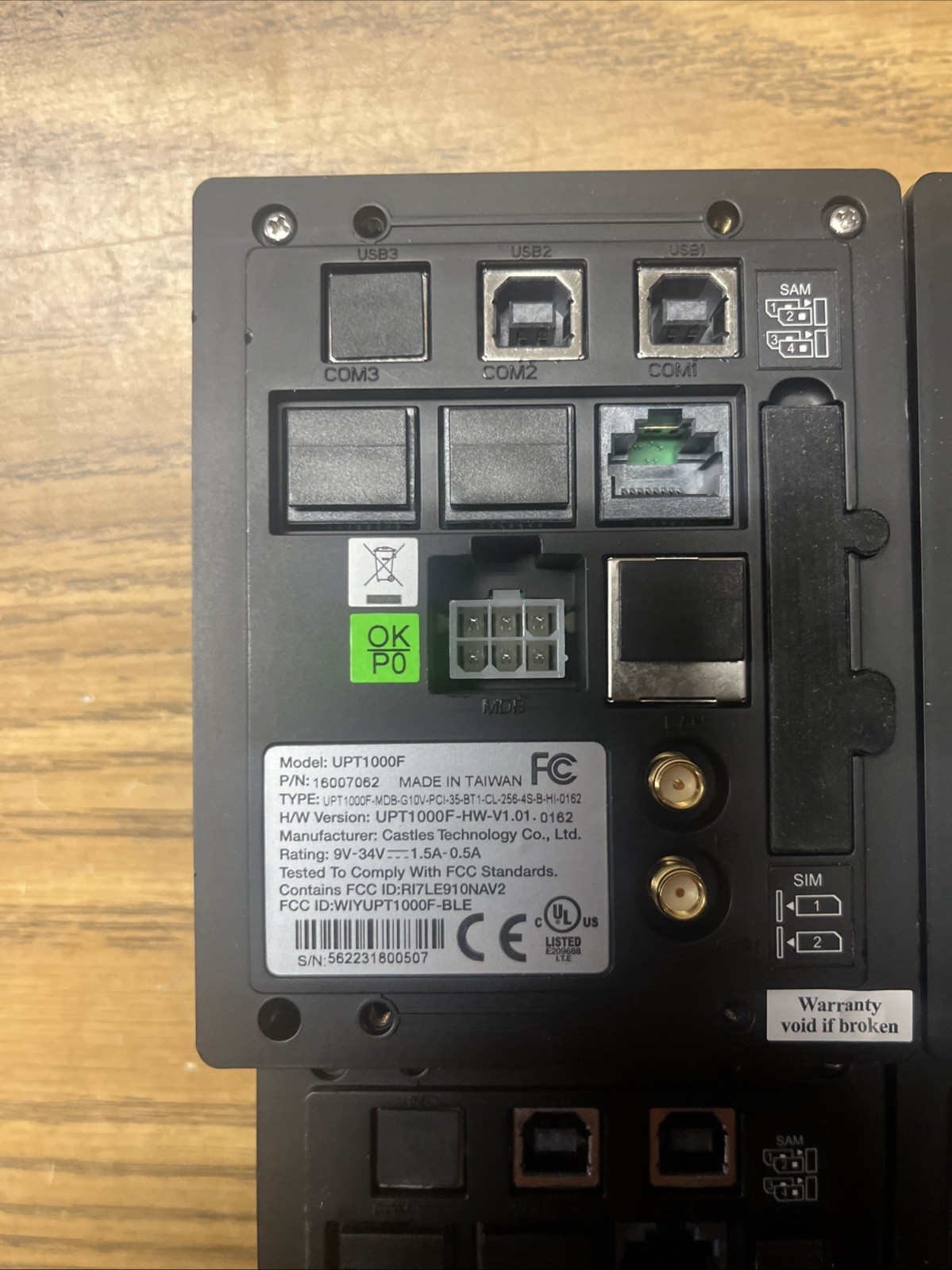 LOT 4 – Castles Technology Payment Terminal UPT1000F