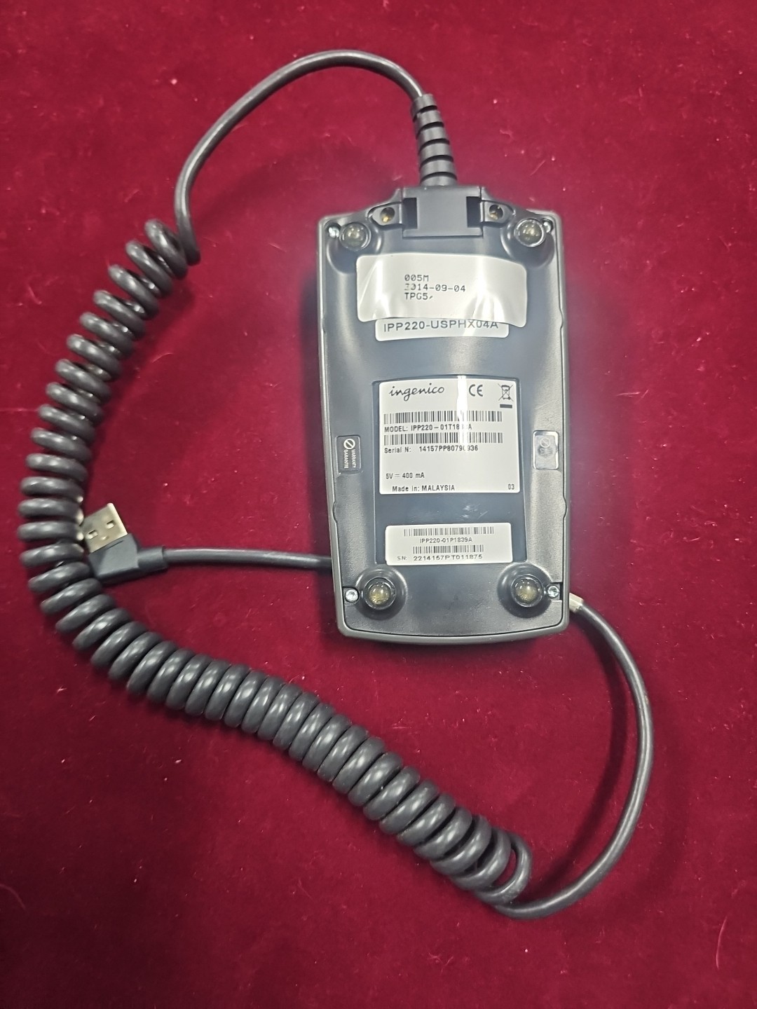 Ingenico IPP220 Payment Terminal With Cord