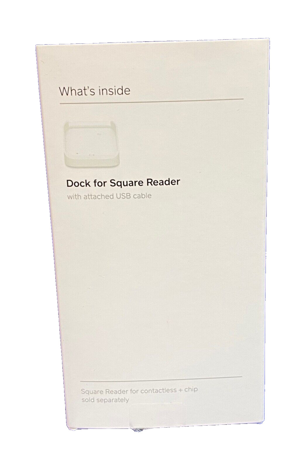 Square Dock for Square Reader 0120-03, Does not include reader, Pre Owned