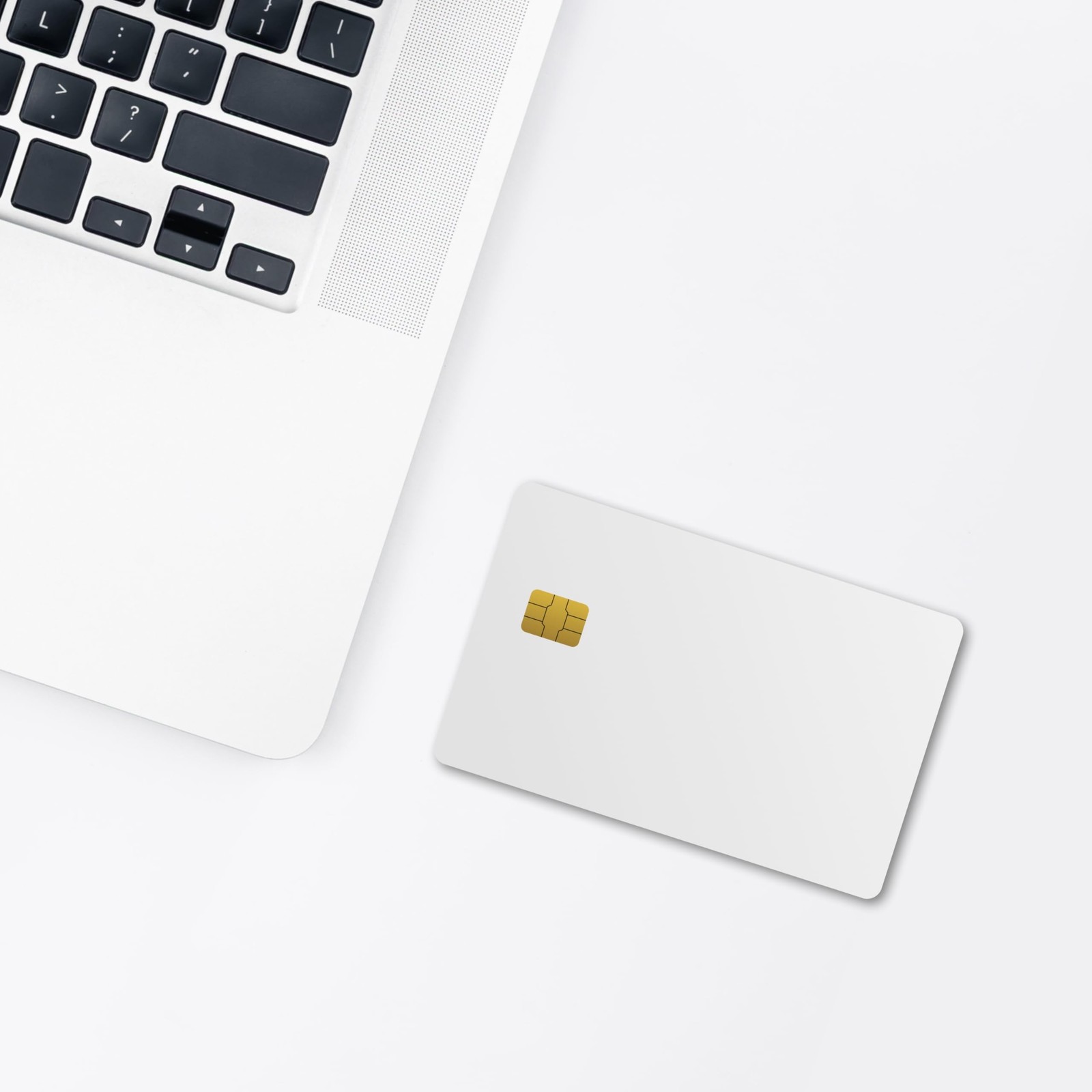 FIDO2 Security Key White PVC – Customizable NFC Card for 2FA MFA | Blank whit…