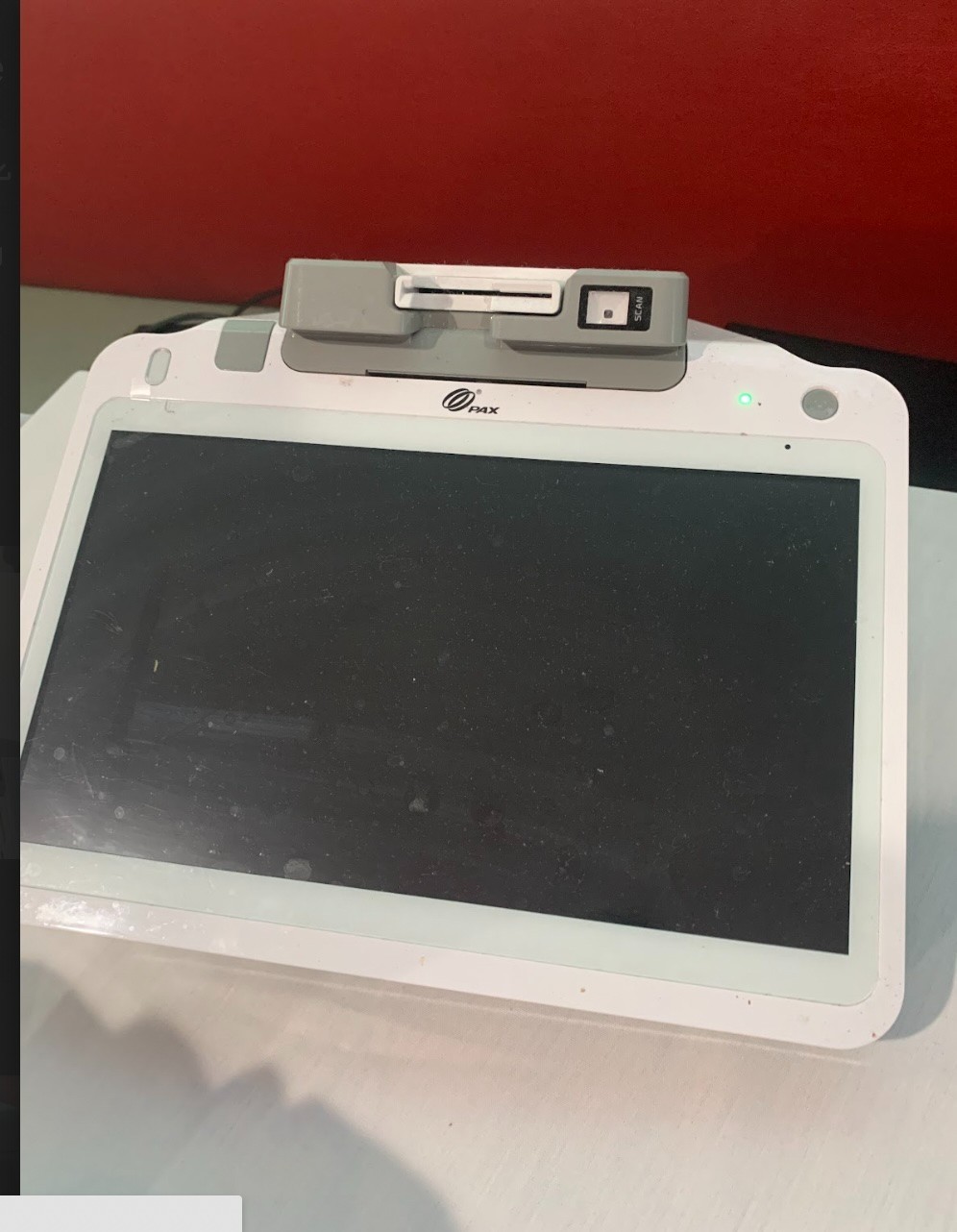 Pax Technology Credit Card Machine. Slightly Used