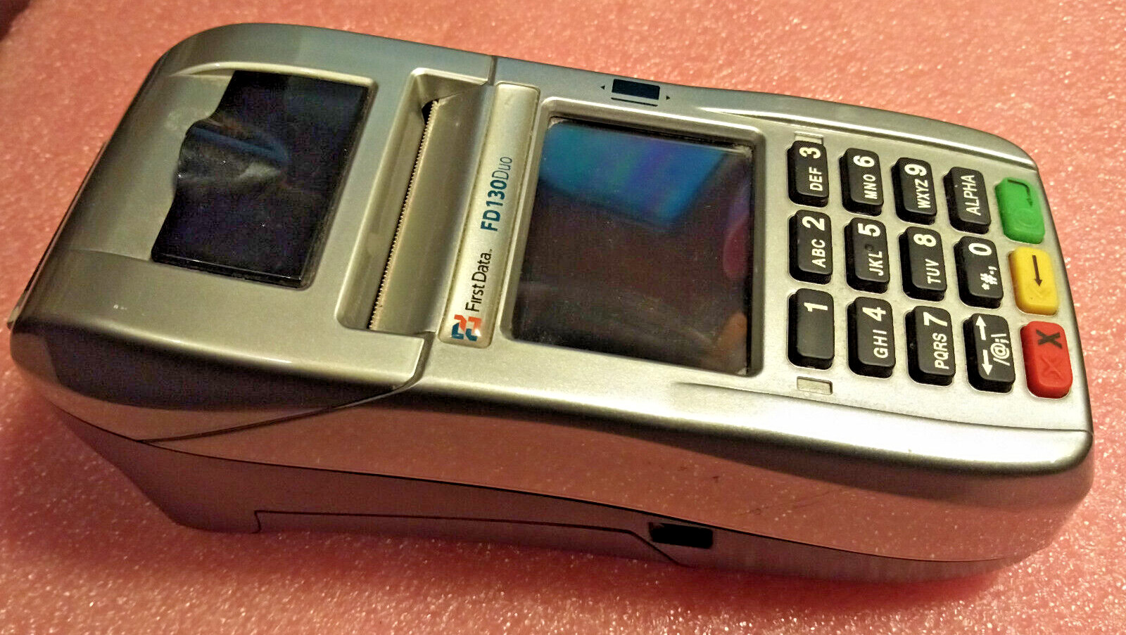 First Data FD130Duo Credit/Debit Card POS Terminal