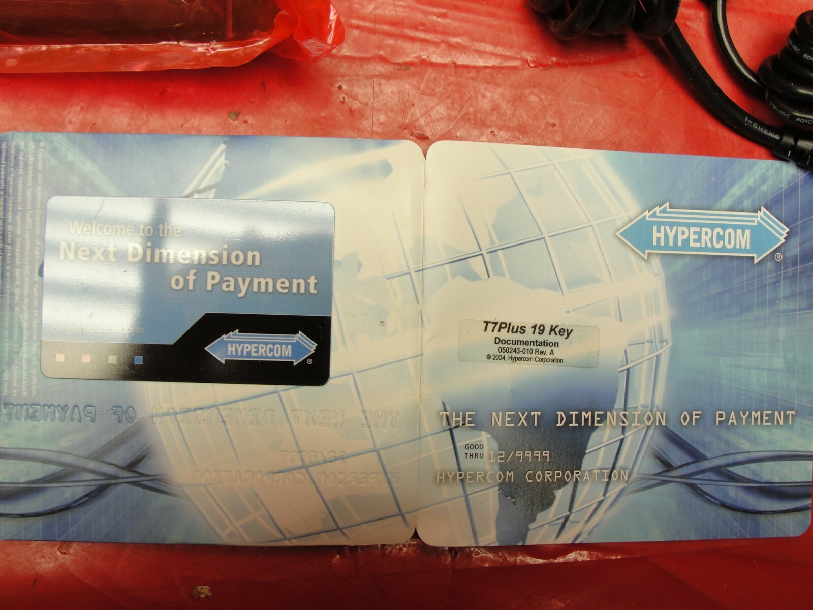 BRAND NEW HYPERCOM T7 PLUS CREDIT CARD PROCESSING TERMINAL