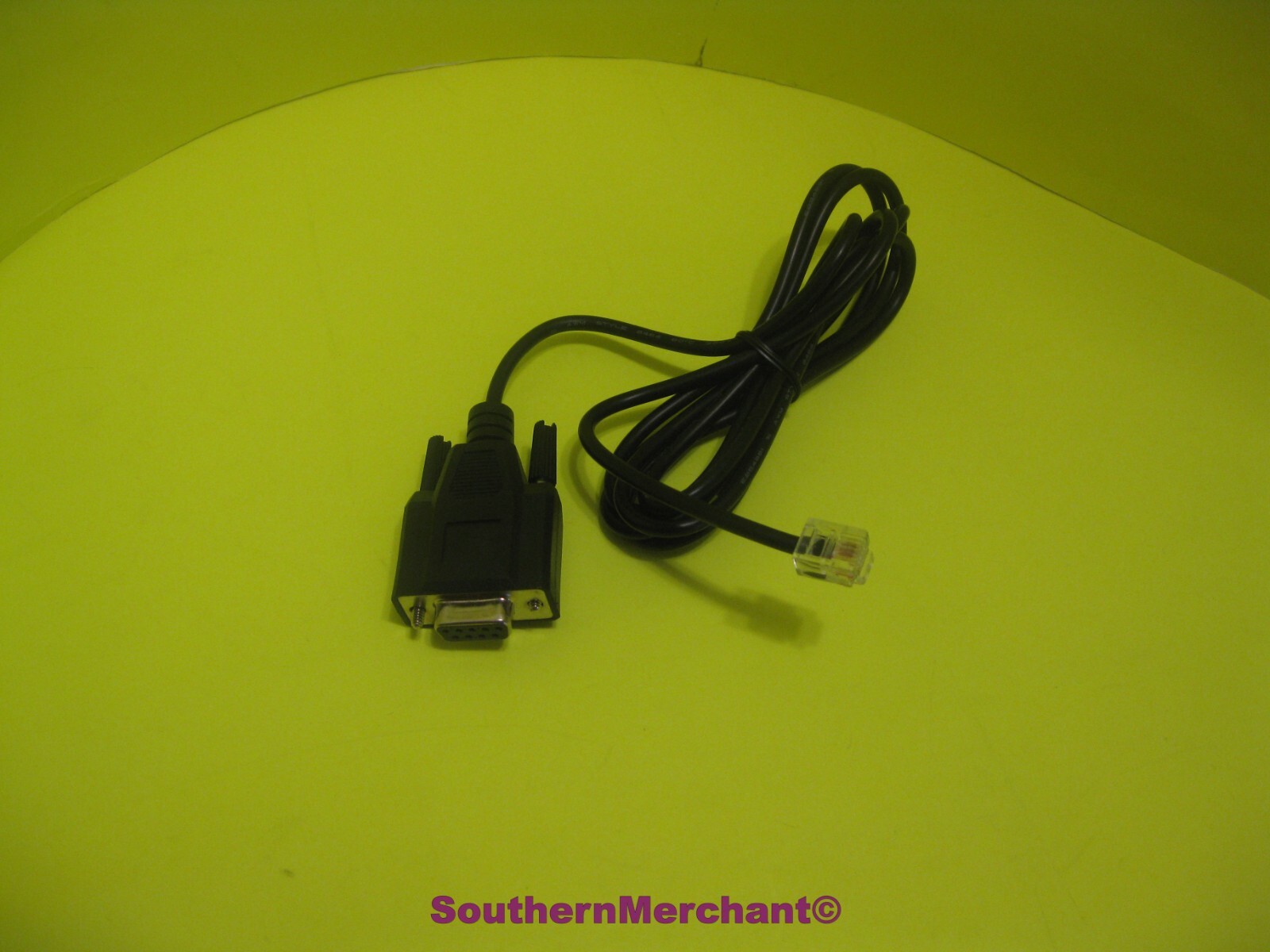 PAX S80 PC download cable DB-9 rs232 to RJ jack original