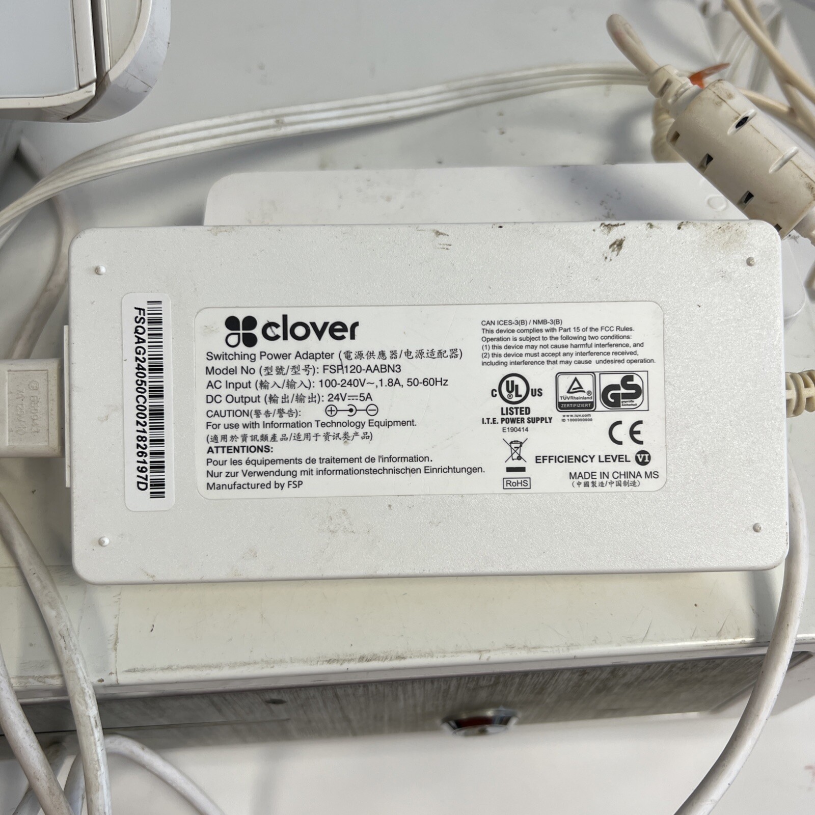 Clover Station C500 POS System w P550 Printer, Cash Register