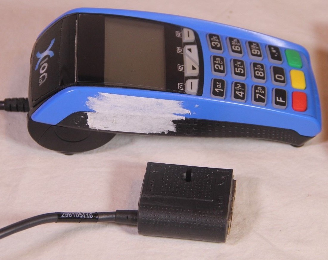 INGENICO ICT220 Credit Card Terminal – Used and Will Need to be Reset – See Pics
