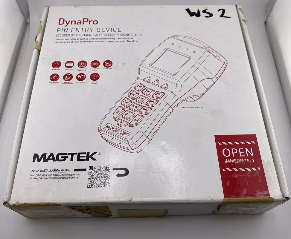 MAGTEK 30056093 DYNAPRO PIN ENTRY SECURITY DEVICE CREDIT CARD READER