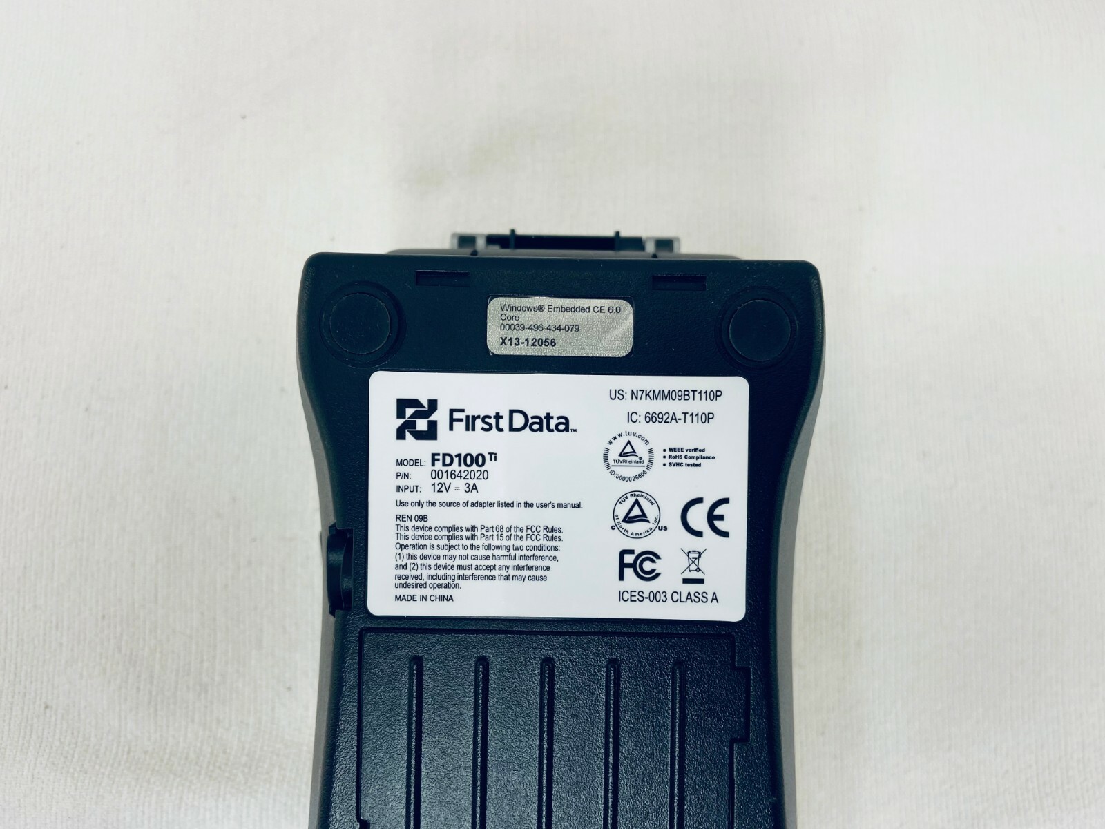 First Data FD100Ti IP/Dial Credit Card Machine and FD35 EMV Pin Pad