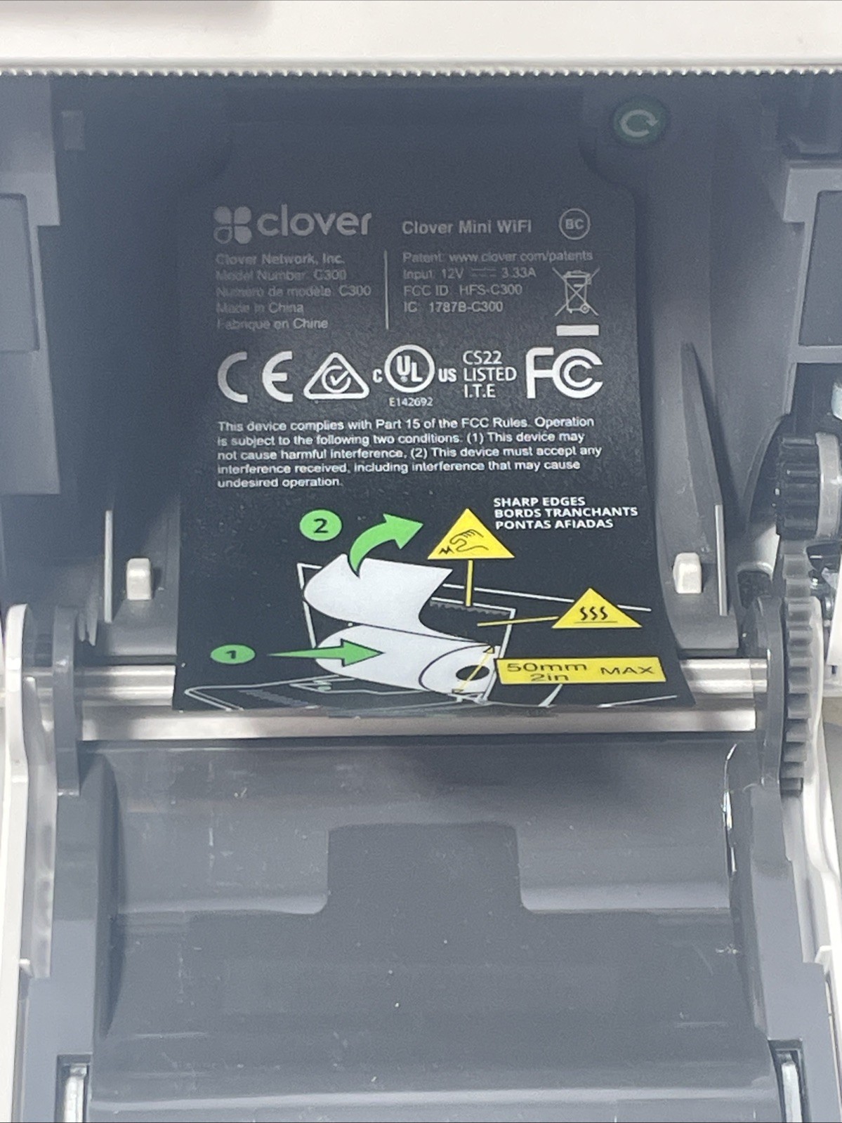 Clover Station Pro Terminal POS System/Credit Card Terminal Not Tested For Parts