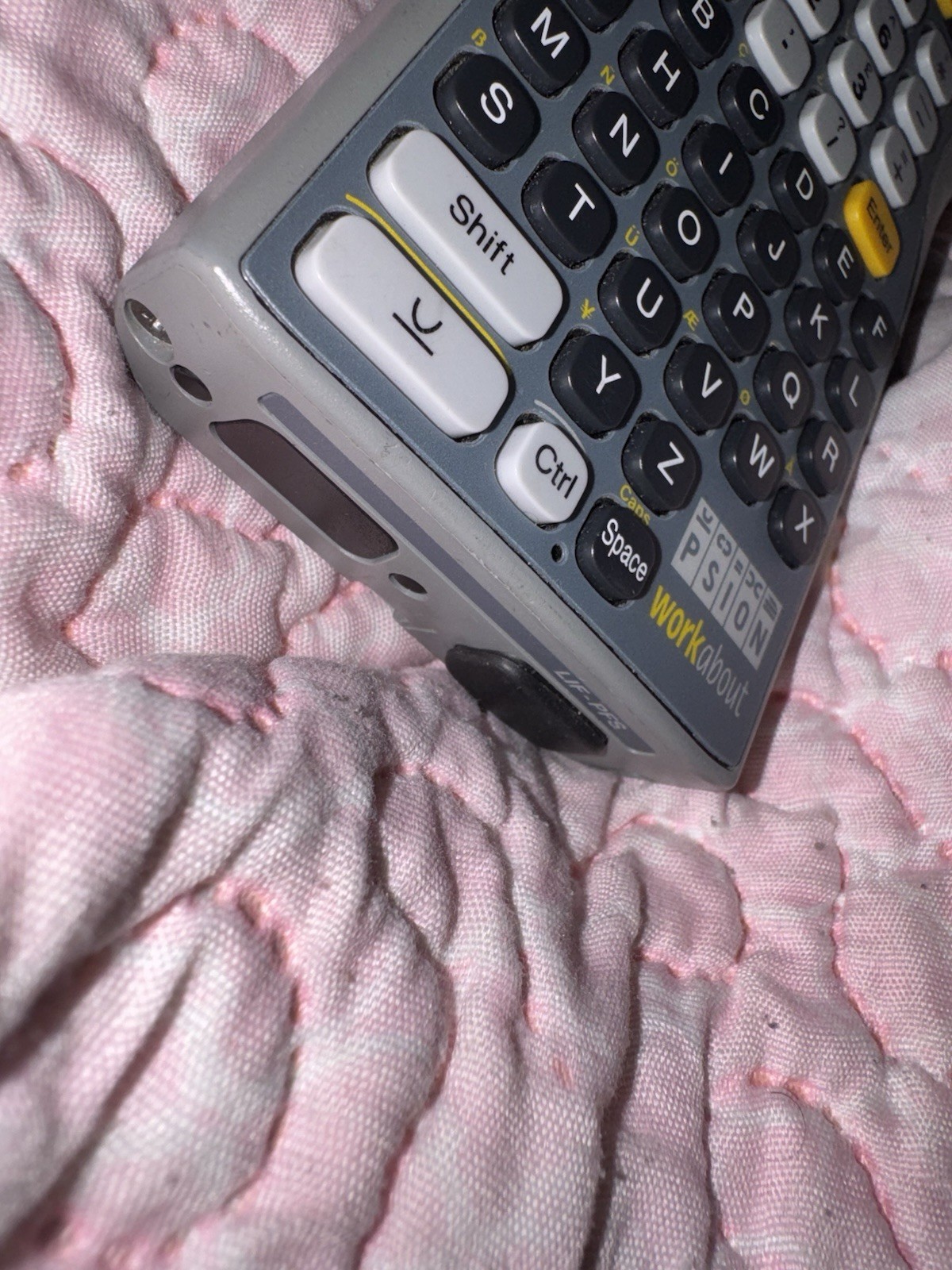 Psion Teklogix Workabout Handheld Terminal RS232 With Hexagram 109-6720B Adapter