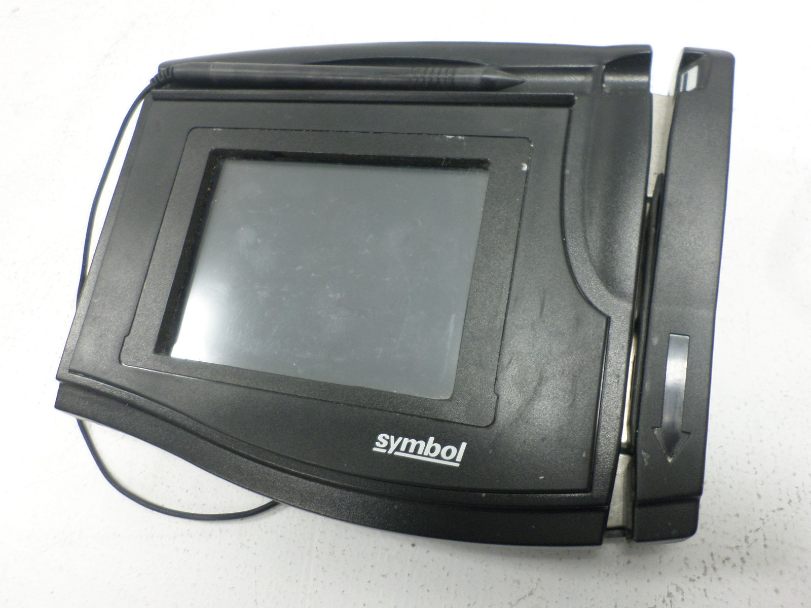 Lot of 2 Symbol PD8500 POS Signature Pad Checkout Touch Screen Card Readers