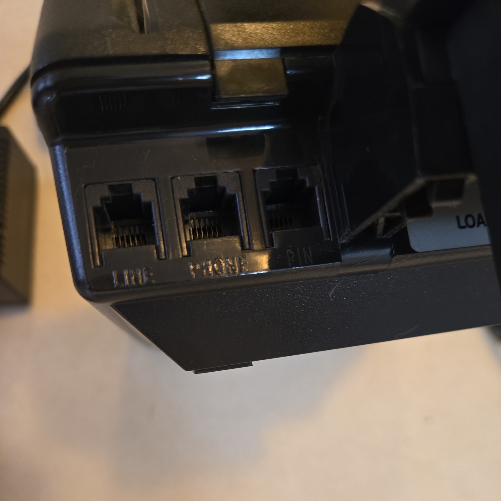 HYPERCOM T7 P-T Credit Card Terminal Reader Machine with Power Supply