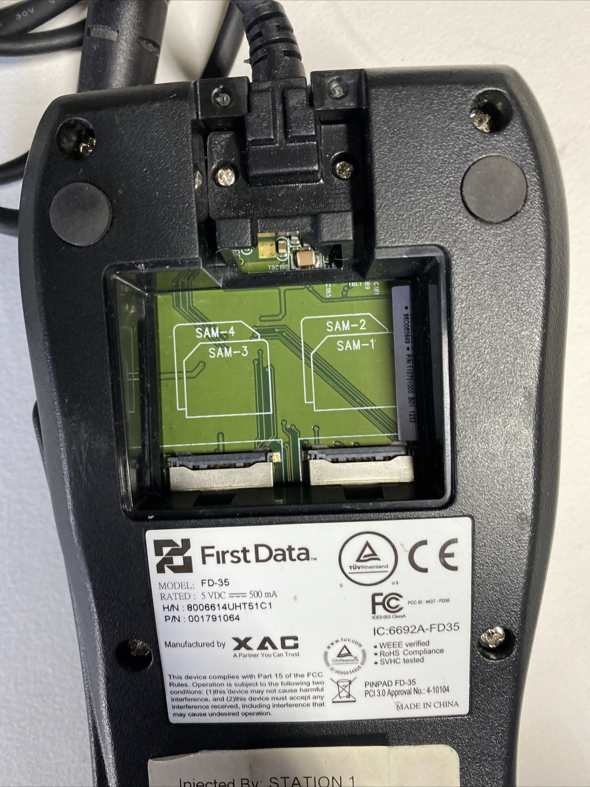 First Data FD35 PIN pad EMV / ApplePay for FD130 DUO FD130 FD100Ti
