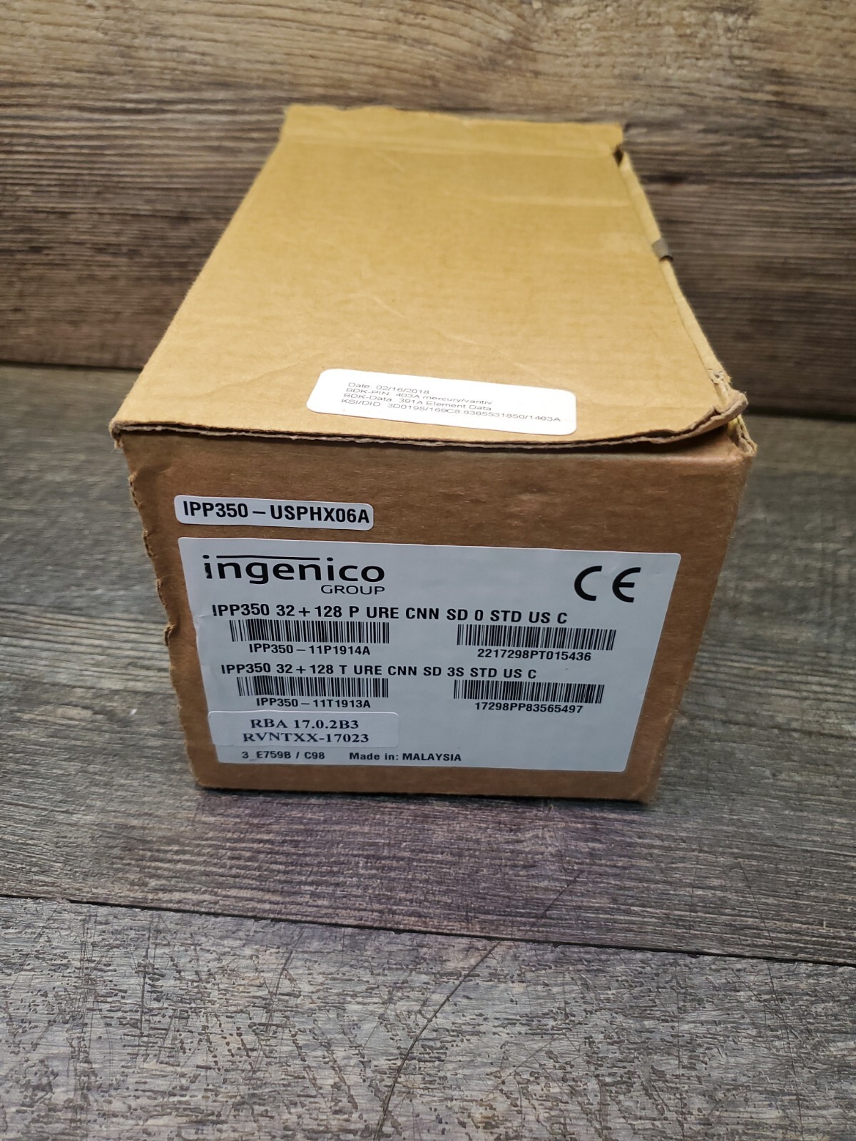 Ingenico IPP350 Credit Card Terminal Open Box