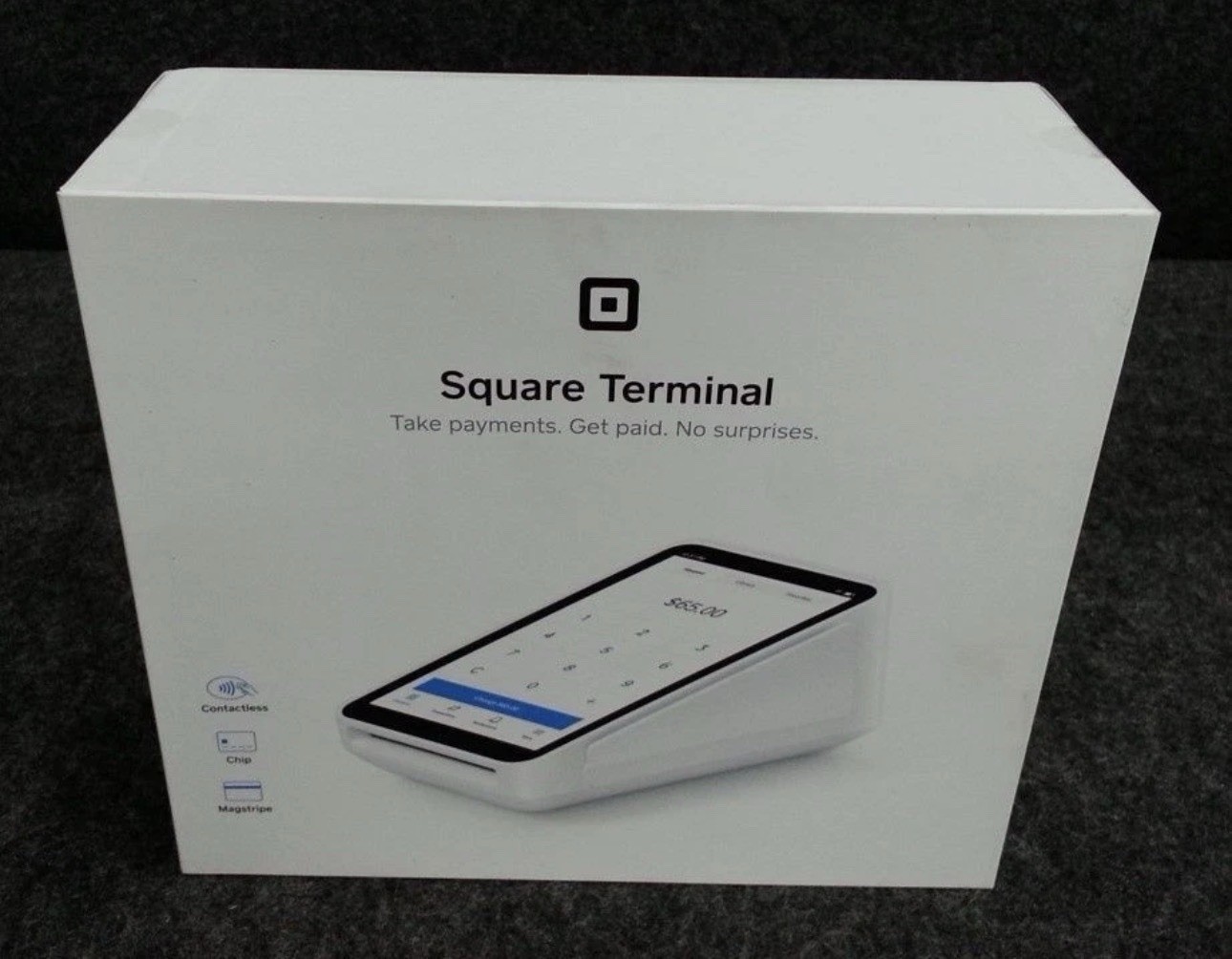 Square – Terminal All-In-One Credit Card Machine Mobile Payment Device White