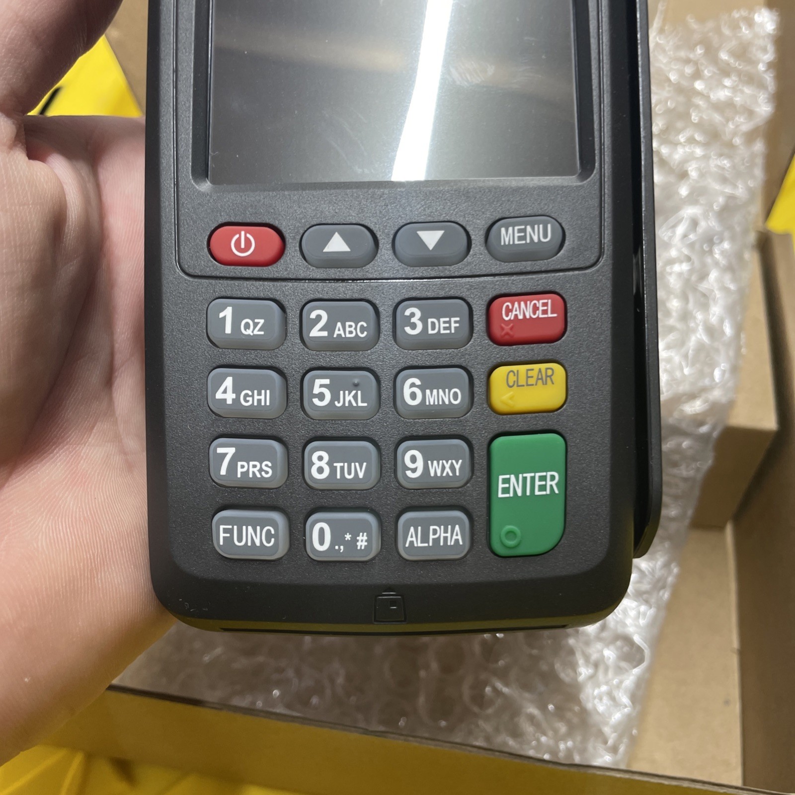 techpos new7210 mobile payment terminal S5