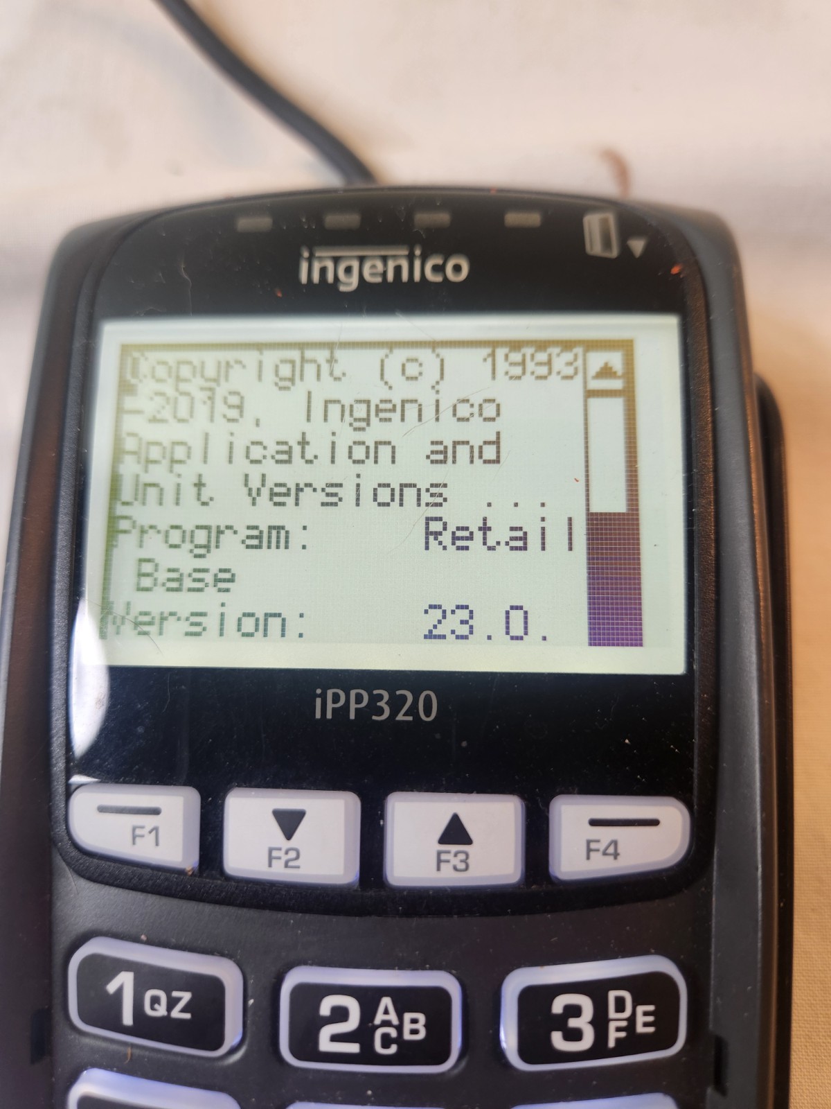 Ingenico IPP320 Payment Credit Card Reader Terminal