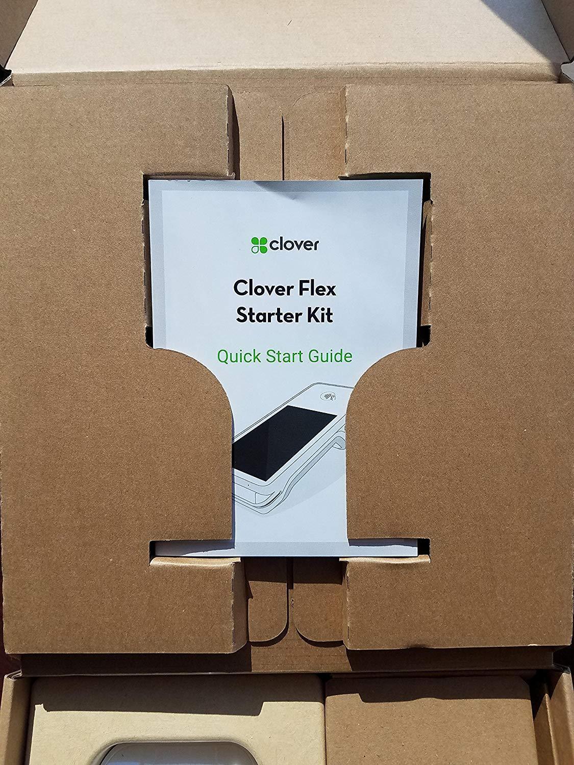K400U Clover Flex Starter Kit (charging base/cradle+power adapter) **BRAND NEW**