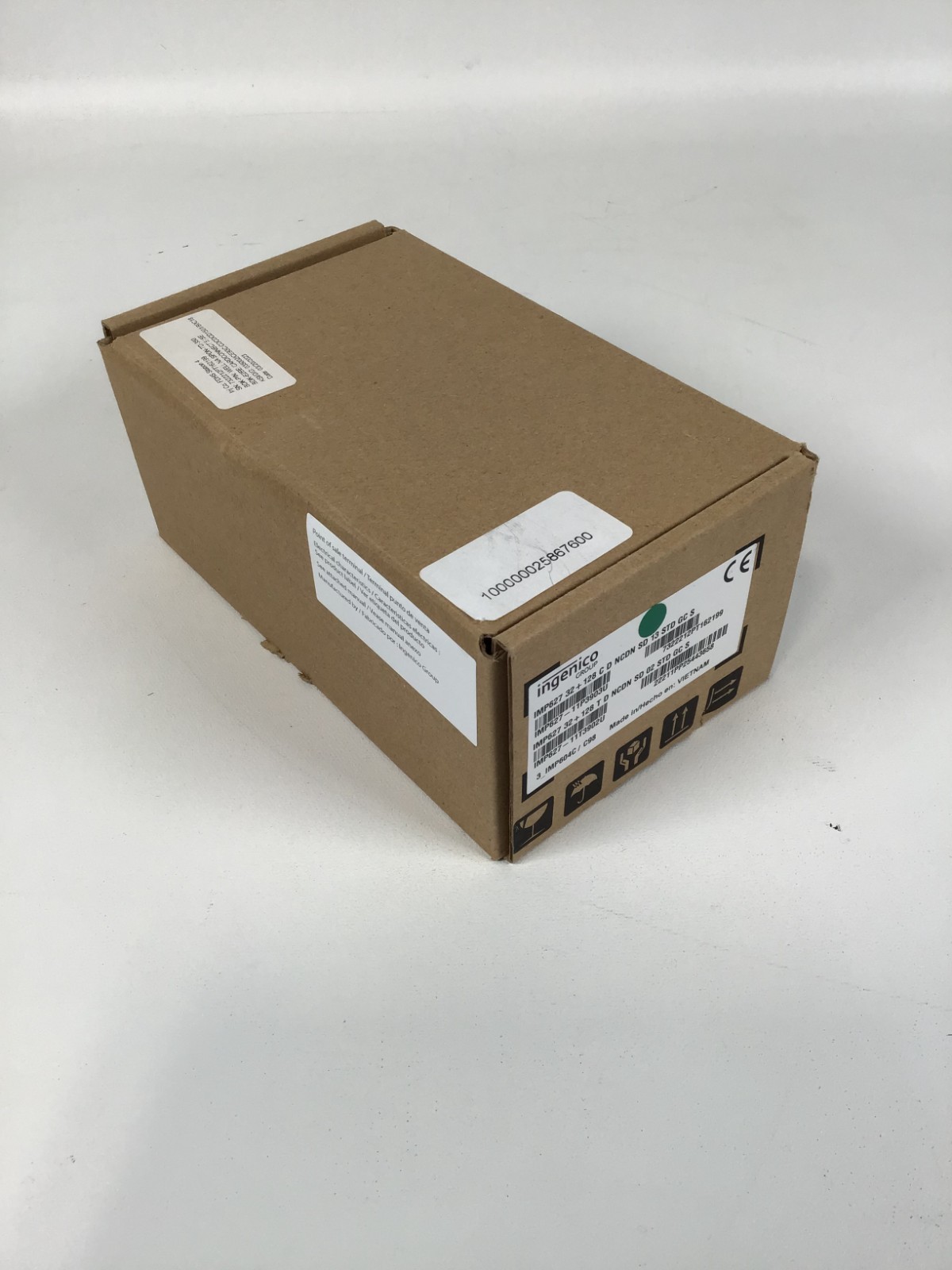 Ingenico IMP627-11P3903U Wireless POS Terminal Barcode Scanner Card Reader ~
