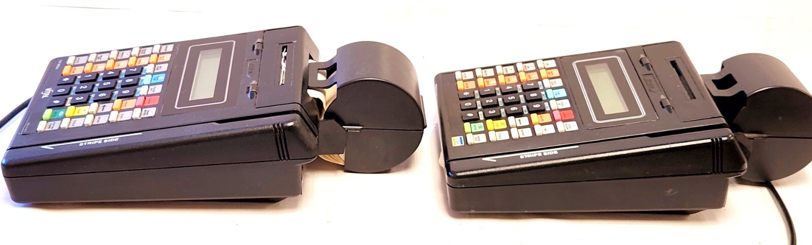 HYPERCOM T7P-T & VERIFONE VX570 POS CREDIT CARD READERS LOT (USED)