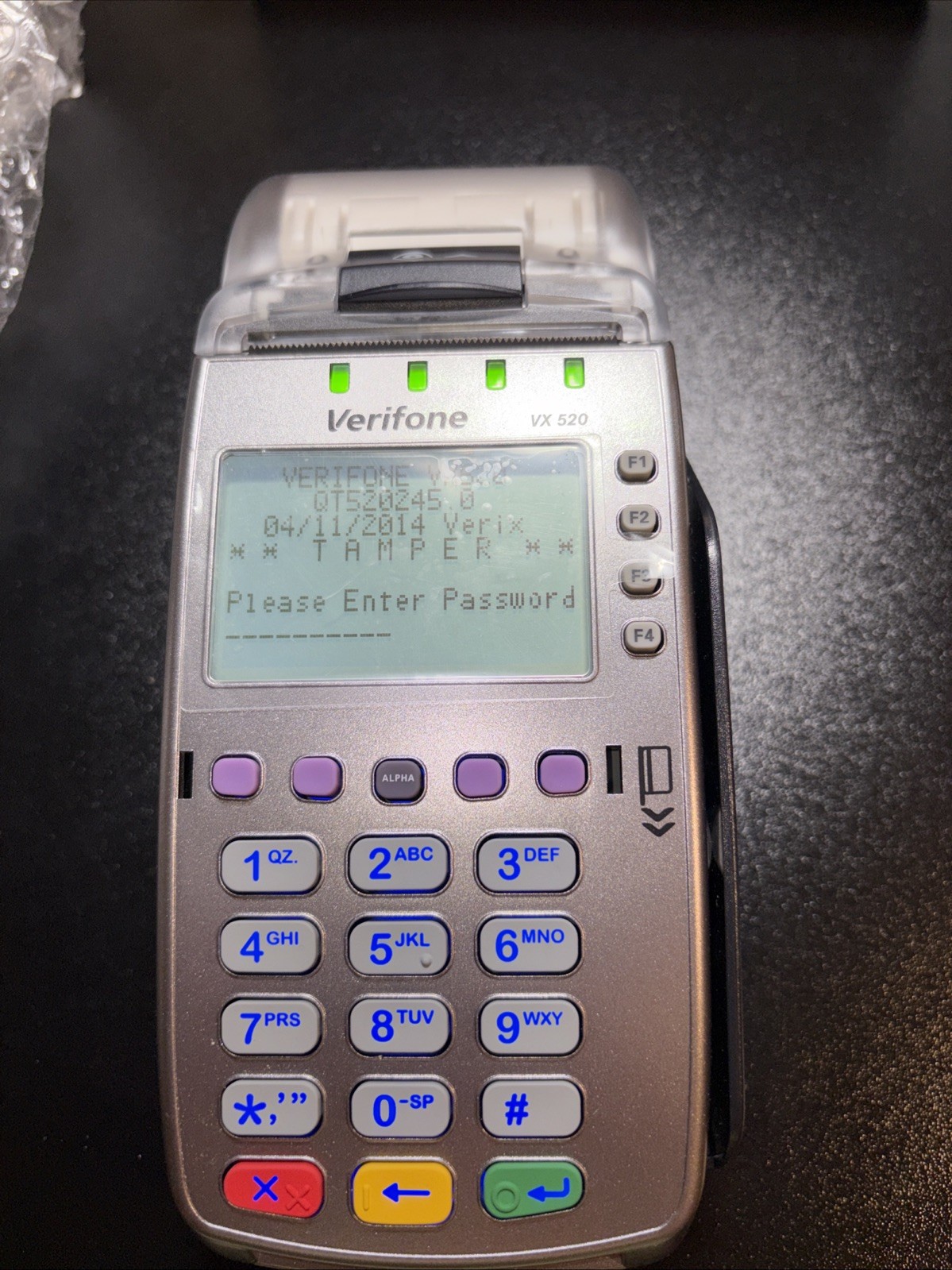 VeriFone VX 520 CTLS M252-653-AD-NAA-3