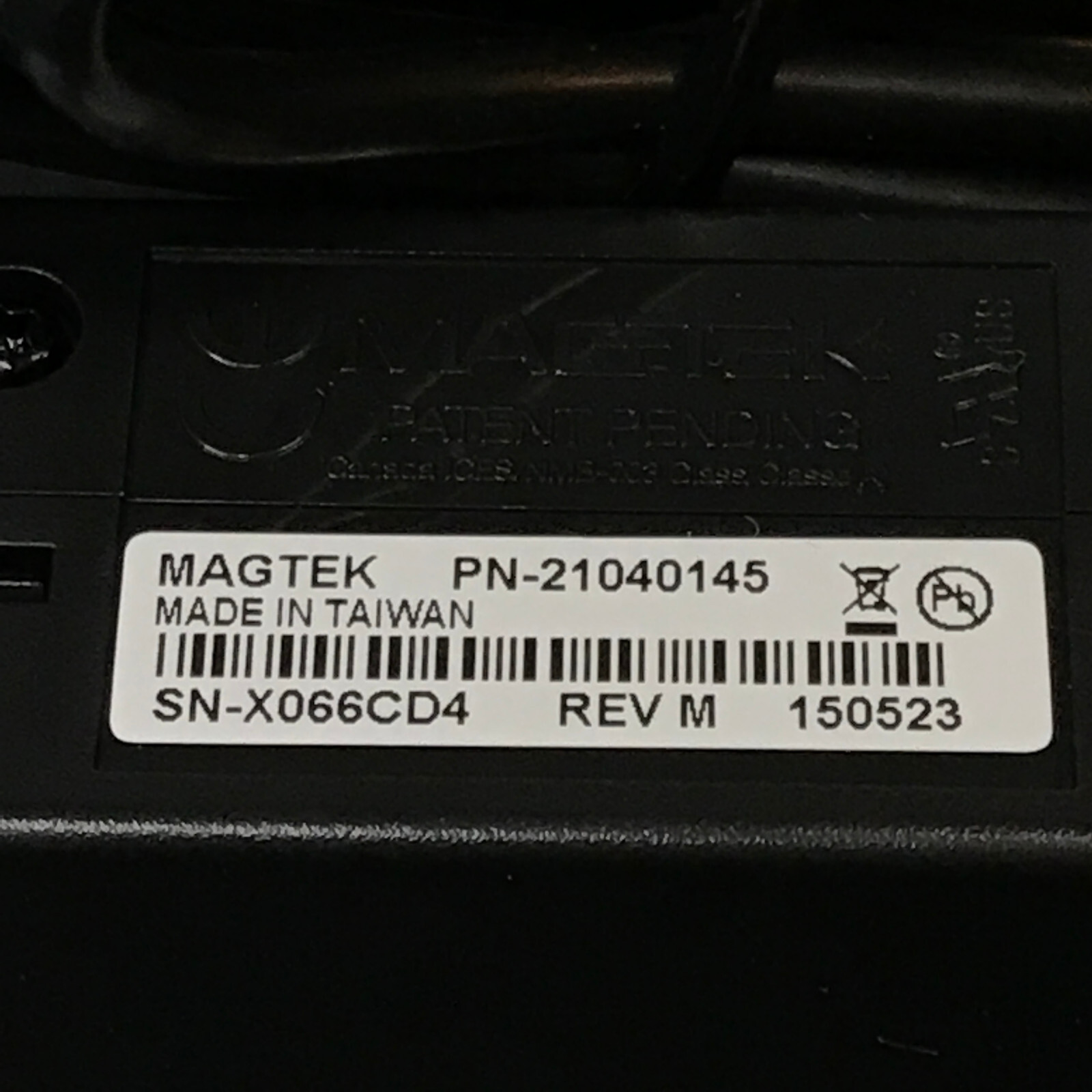 MagTek 21040145 Magnetic Stripe Card Reader