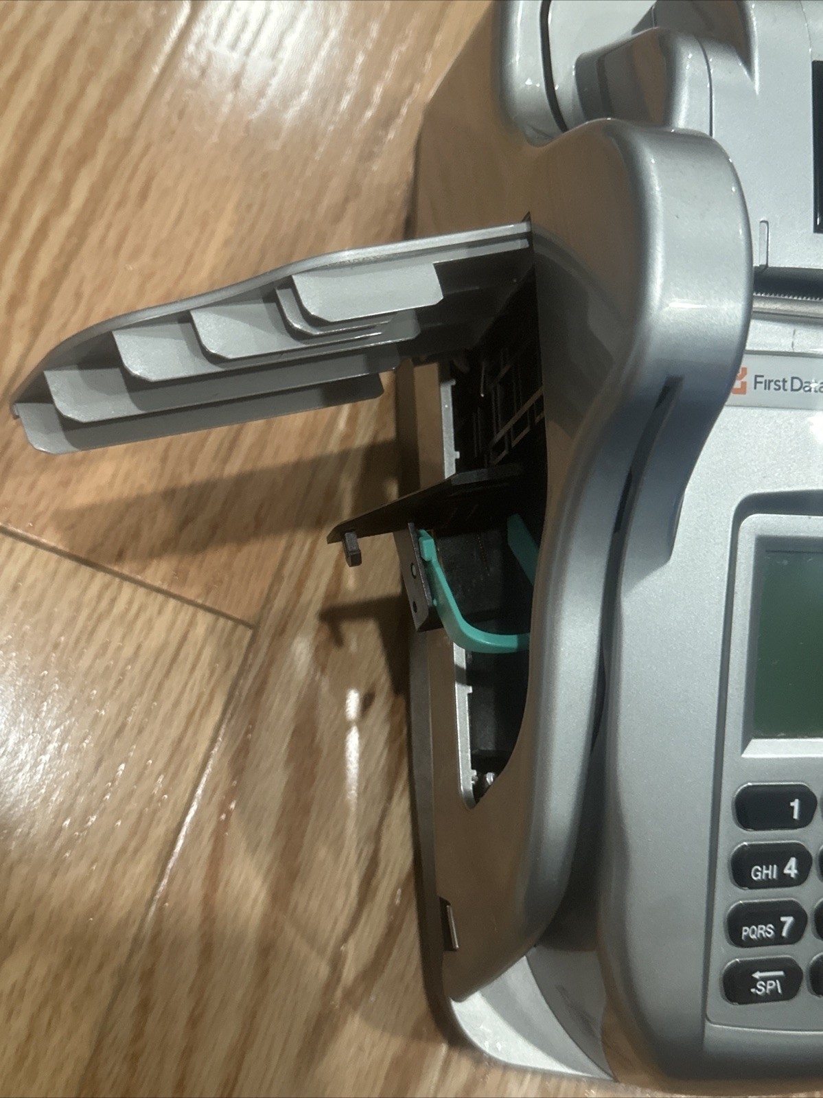 First Data FD200TI (Dial/IP) Credit Card Machine No Power Supply