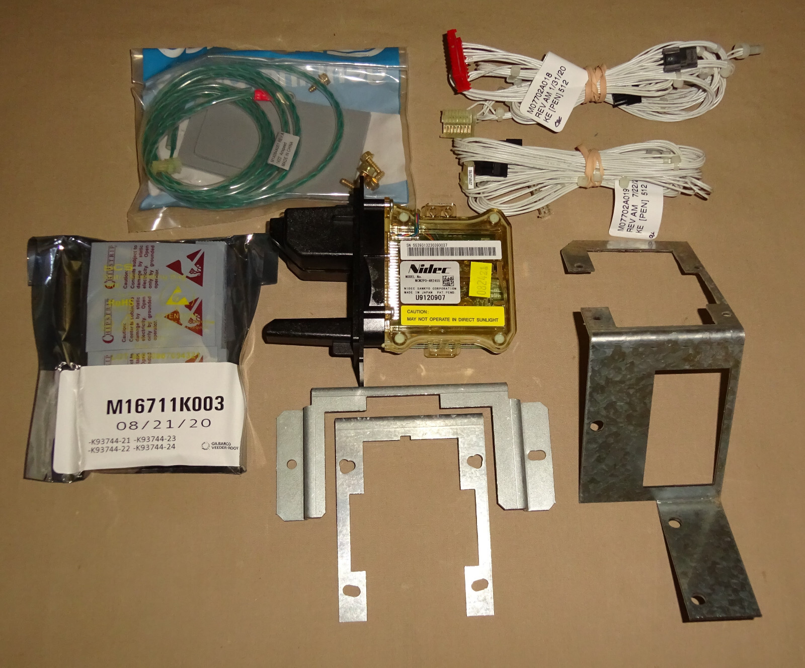Gilbarco M16711K003 Non-EMV Encrypted Card Reader Upgrade Kit NEW
