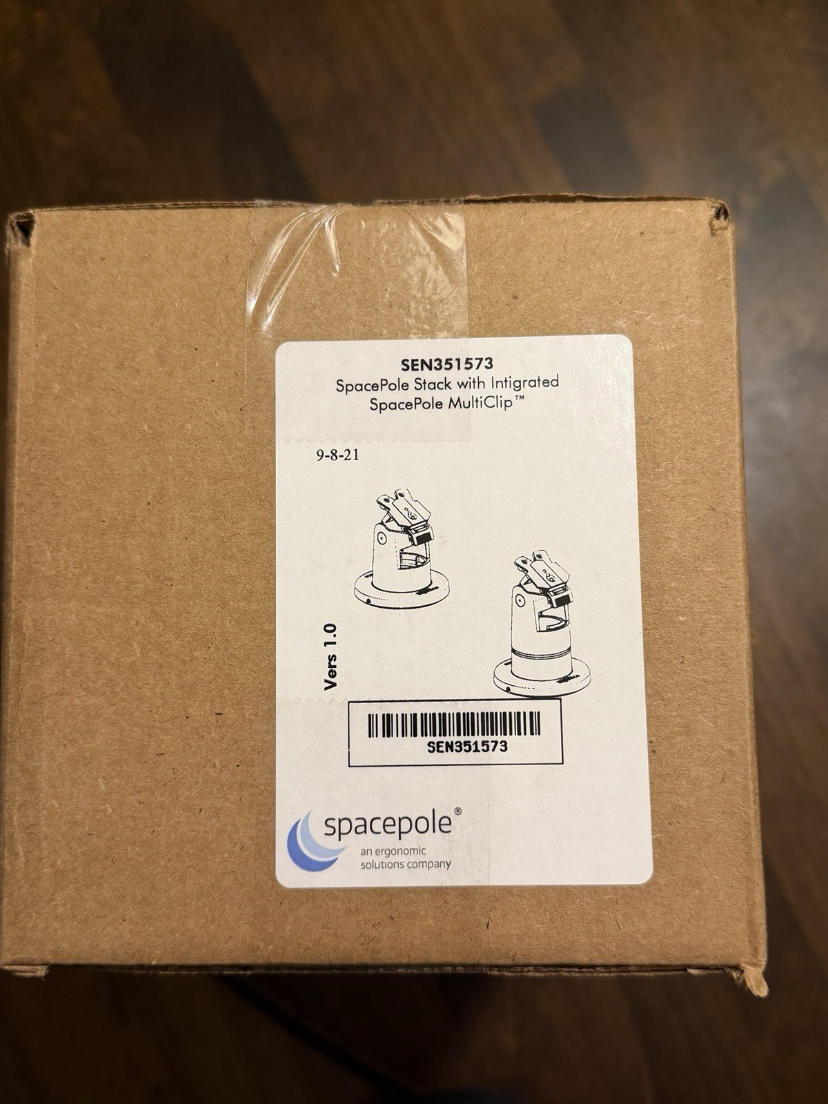 Ingenico SEN351573 SpacePole Stack with Integrated SpacePole Multiclip New