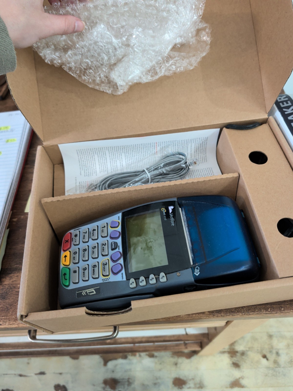 VeriFone POS Credit Card Terminal FD55 First Data