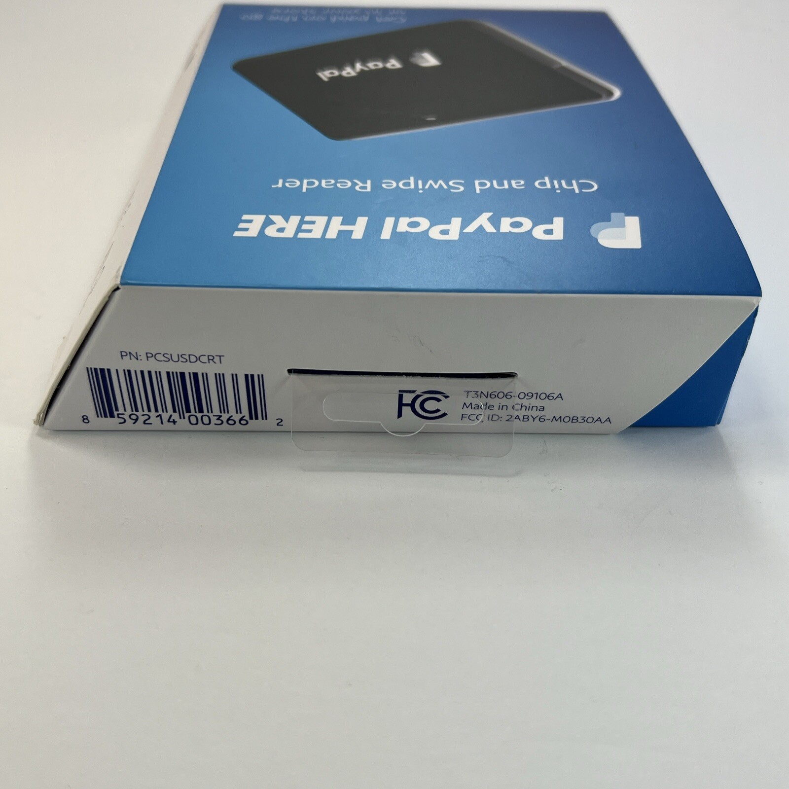 PayPal HERE Chip and Swipe Mobile Debit Credit Card Reader PCSUSDCRT – TESTED