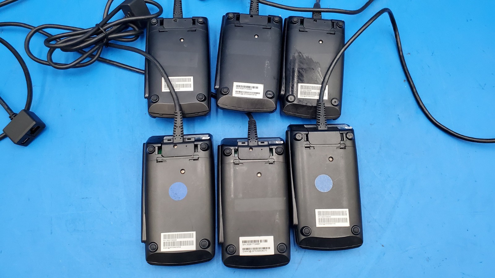Lot of 6/ DEJAVOO Z6 CREDIT CARD TERMINAL MODEL VEGA3000