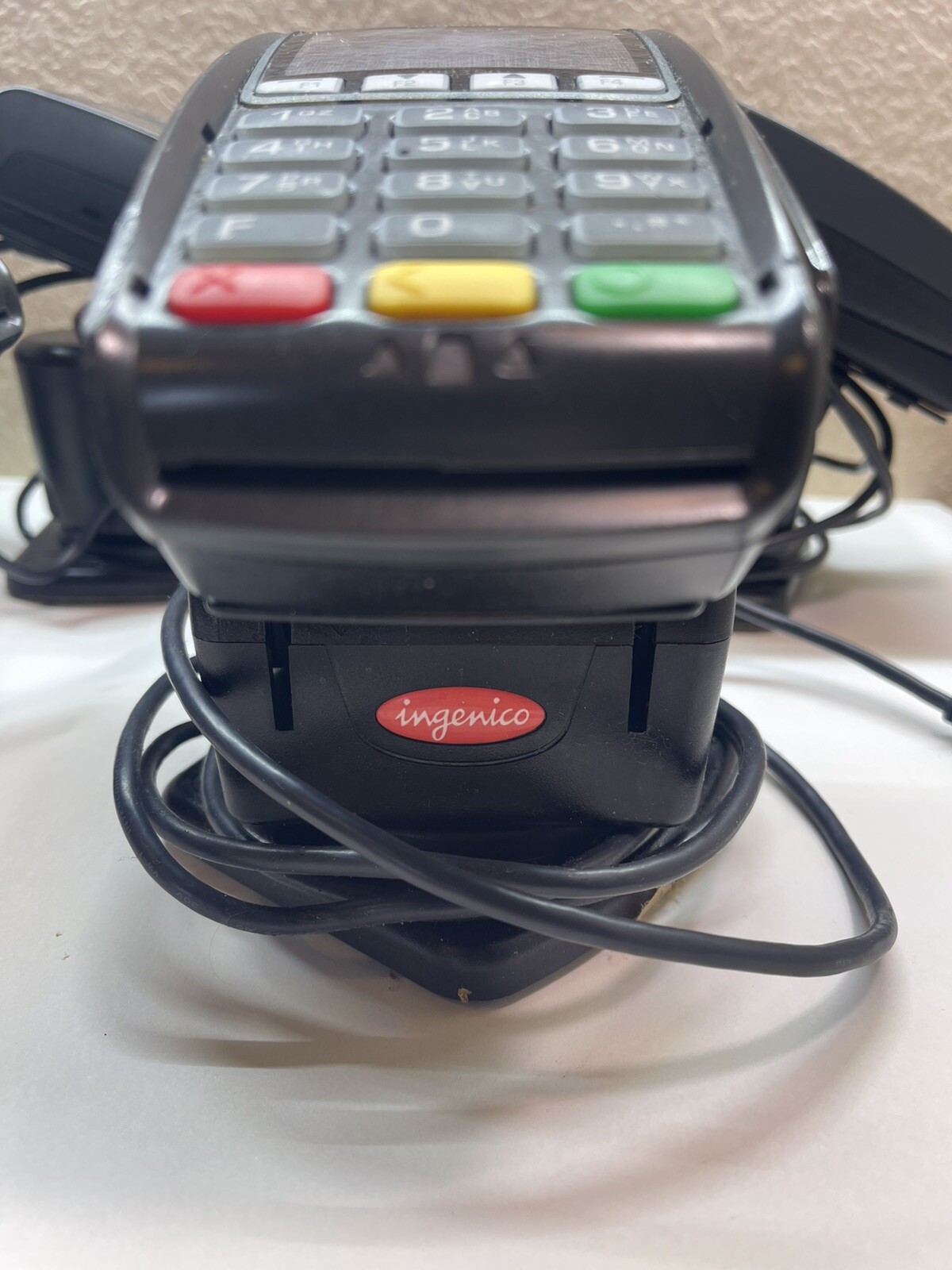 Lot Of 5 Ingenico IPP 350 USB Credit Card Terminal + (5) Stand Sen351009