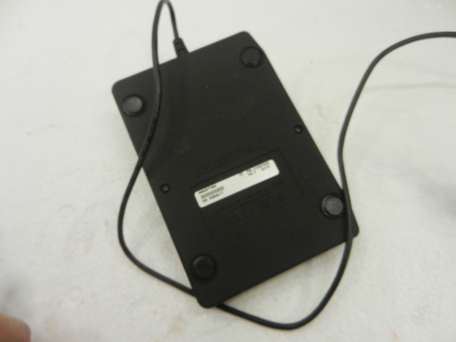 MagTek 21087008 SCRA Dynapad Magnetic Card Reader Keypad – Black USB –Used