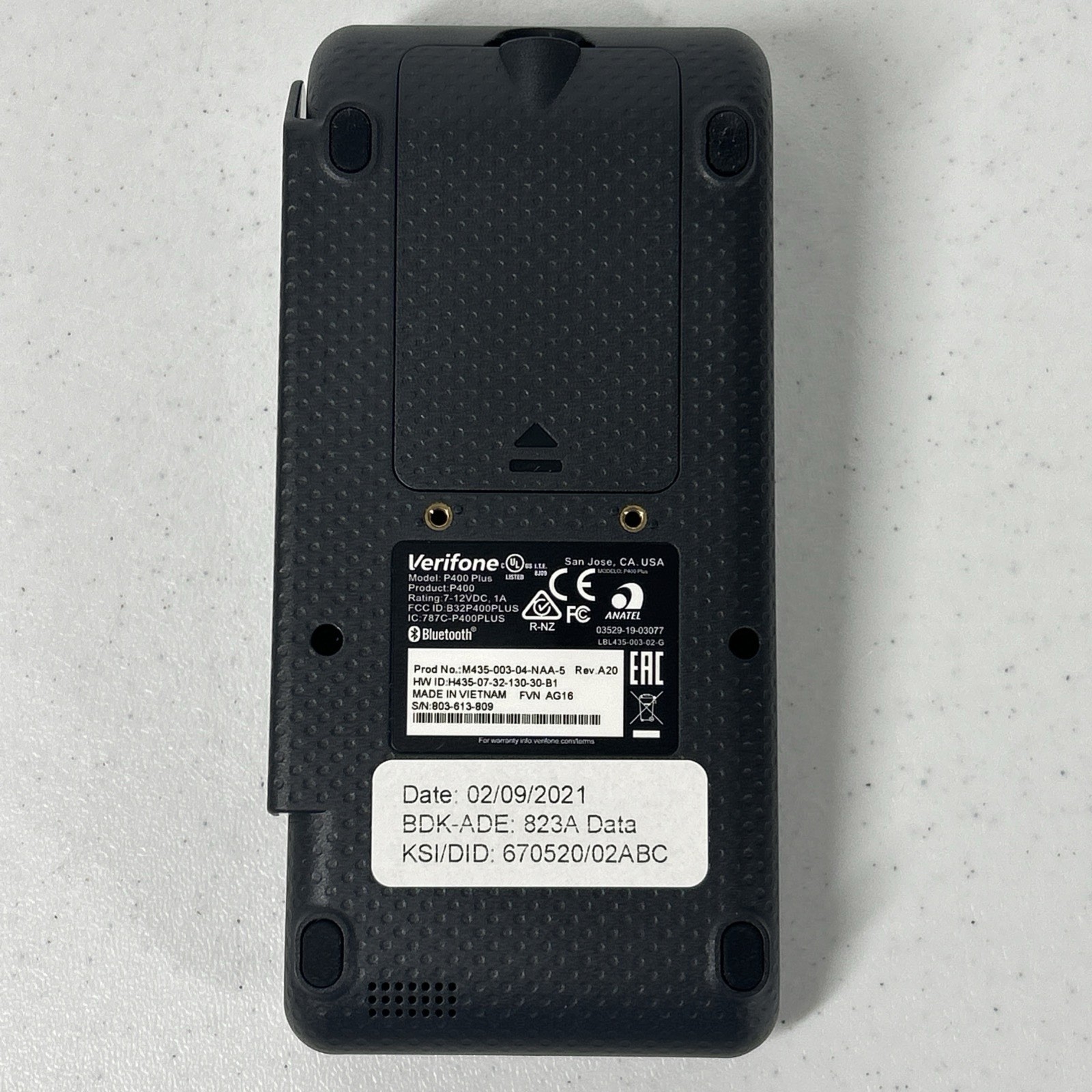 Verifone P400 Plus M435-003-04-NAA-5 A20 POS Pin Pad New Open Box All Items