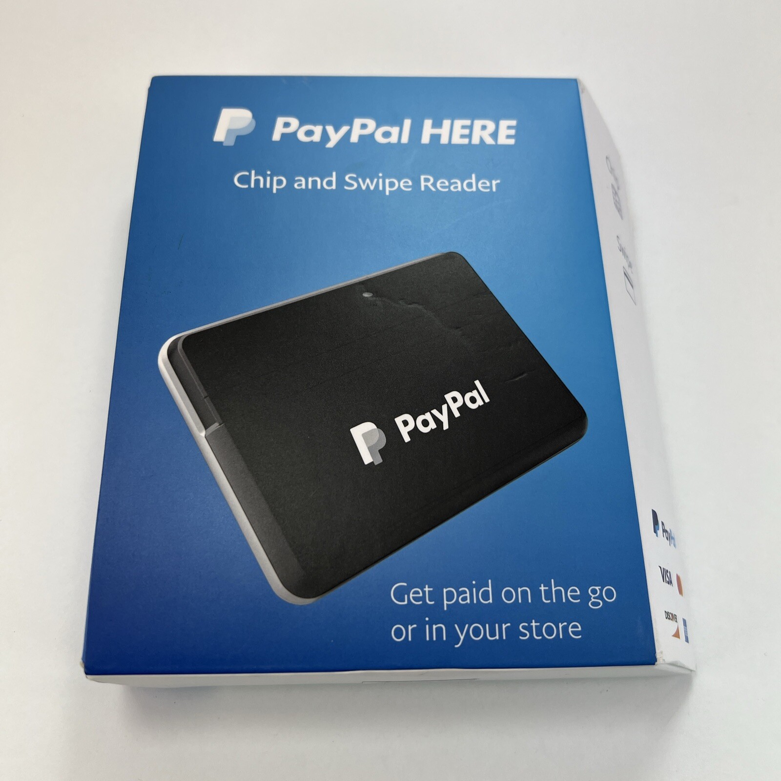PayPal HERE Chip and Swipe Mobile Debit Credit Card Reader PCSUSDCRT – TESTED