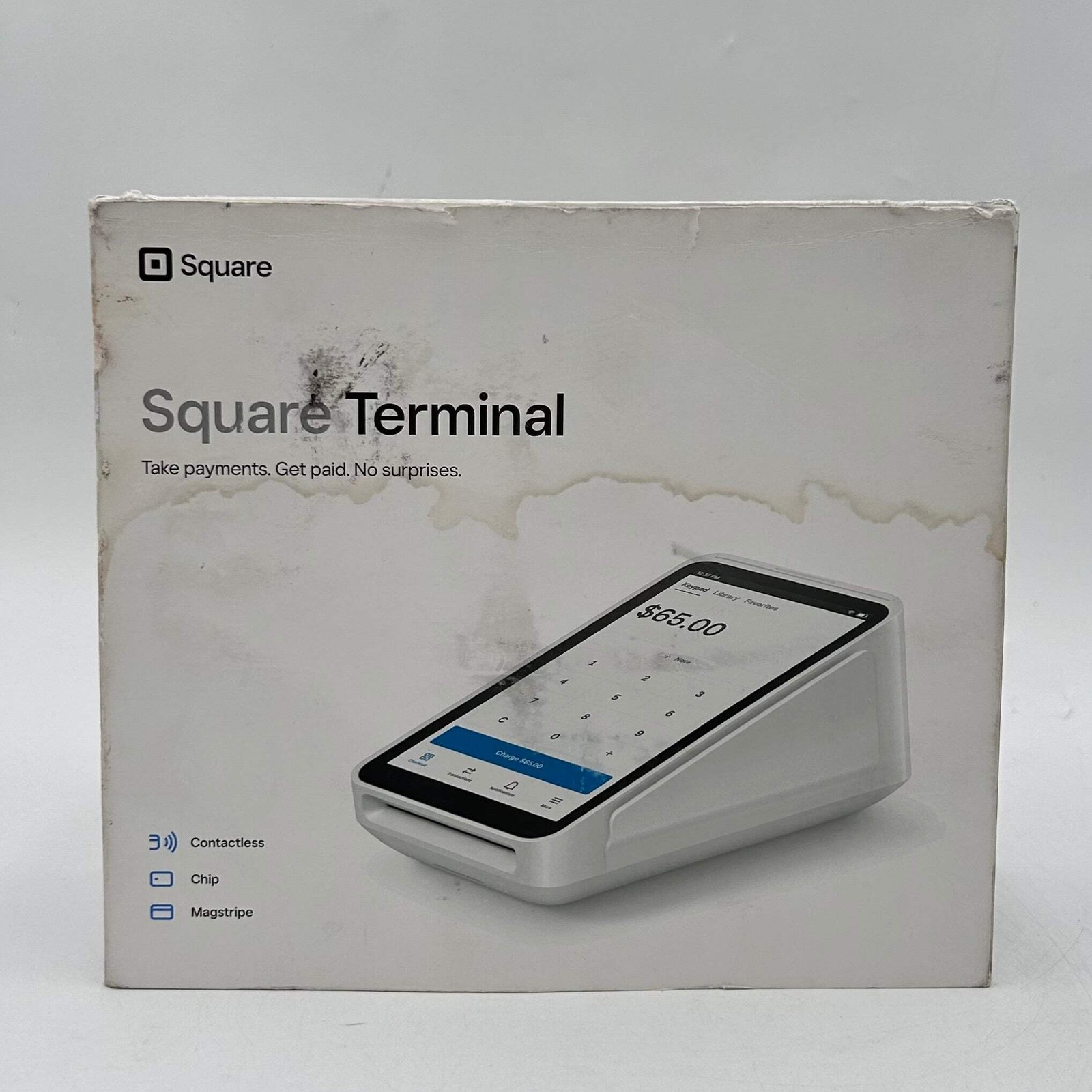 New Square Terminal All-In-One Wireless Credit Card/POS Device SPD2-01