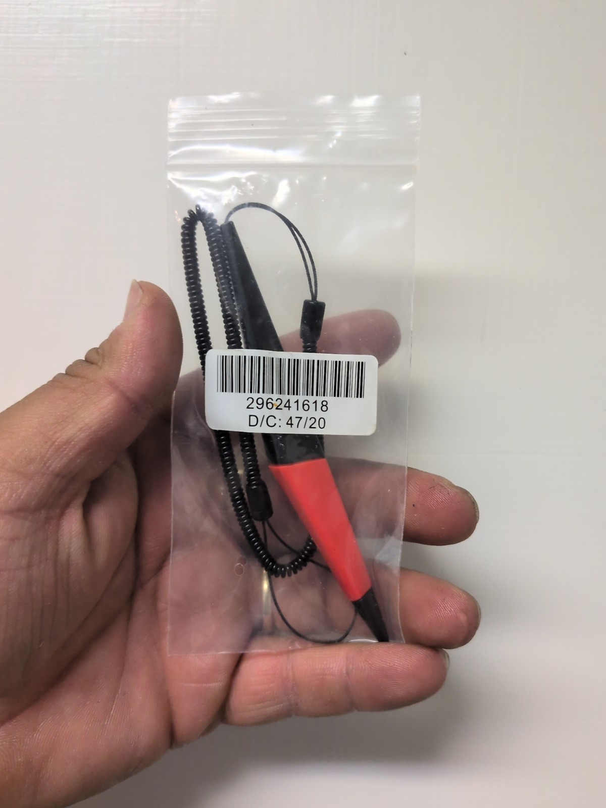BRAND NEW Ingenico Lane 7000 / 8000 Magnetic Stylus Pen Red Grip