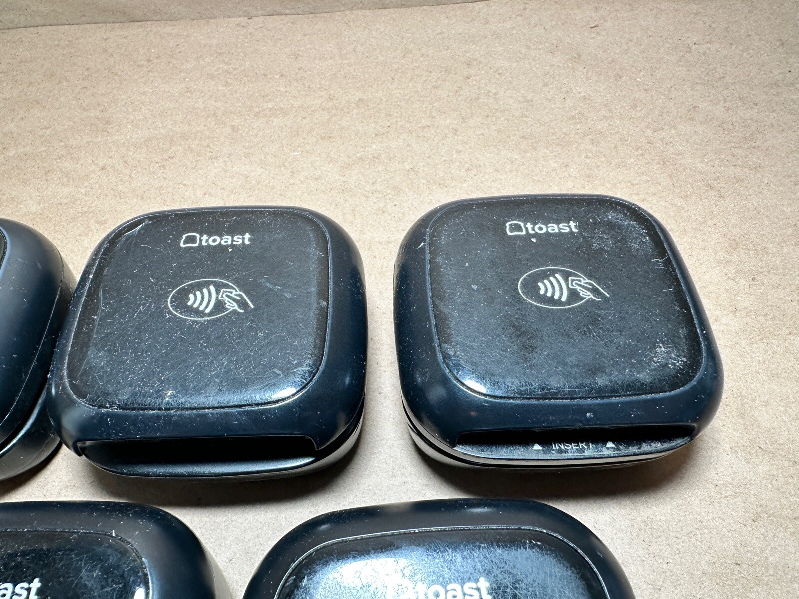 Lot of 5 Toast Tap TD200 Credit Card Terminal For Toast Flex POS | FOR PARTS