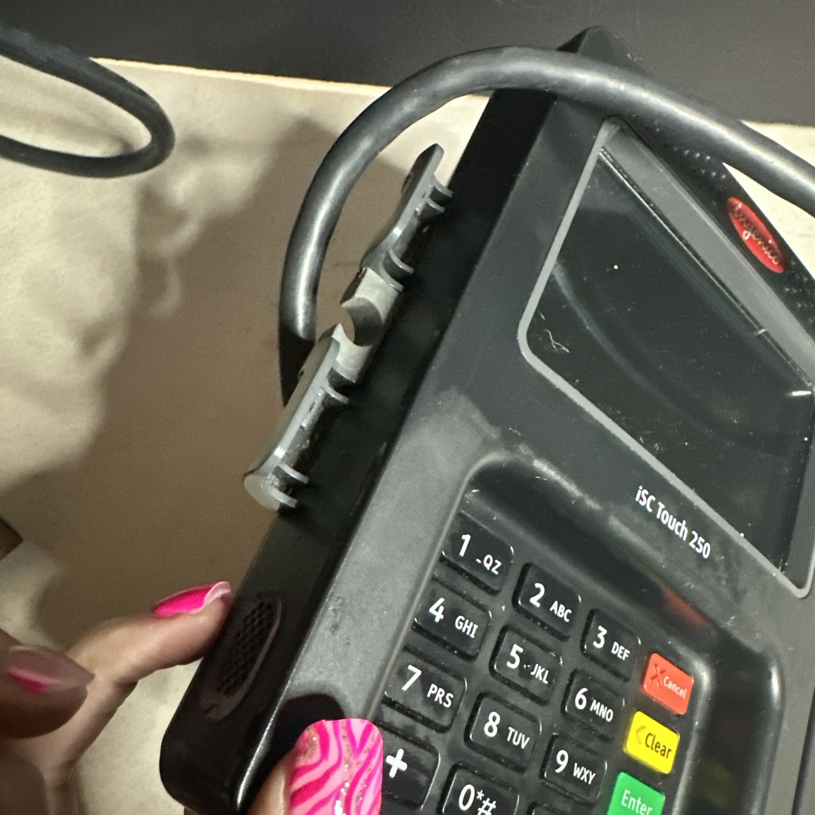 Ingenico ISC250 Smart Payment Terminal Credit Card Reader ISC250 Touch Payment