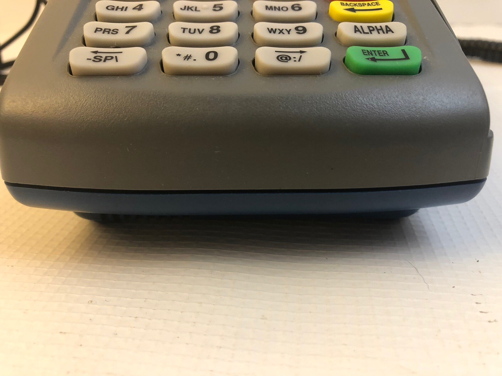 First Data FD-100 Credit Card Terminal Machine + FD-10 8001 PCI Keypad WORKS