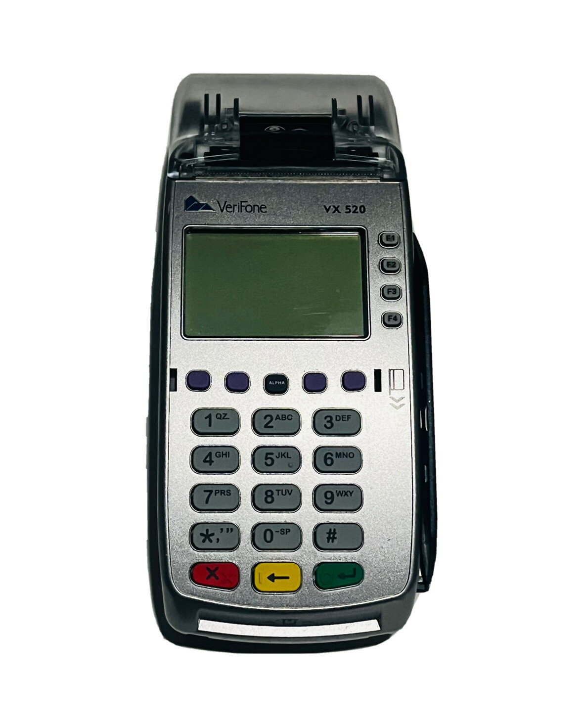 VeriFone VX520 DIAL/ETH Credit Card Machine #M252-653-AD-NAA-3 Tested *Read